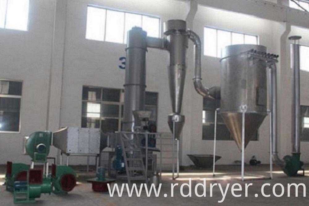 Conduction Type Coating Additives Flash Drying Machine